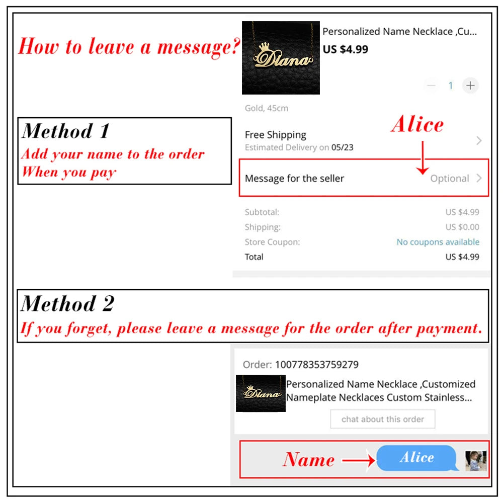 Tangula Custom Initial Tie Clip