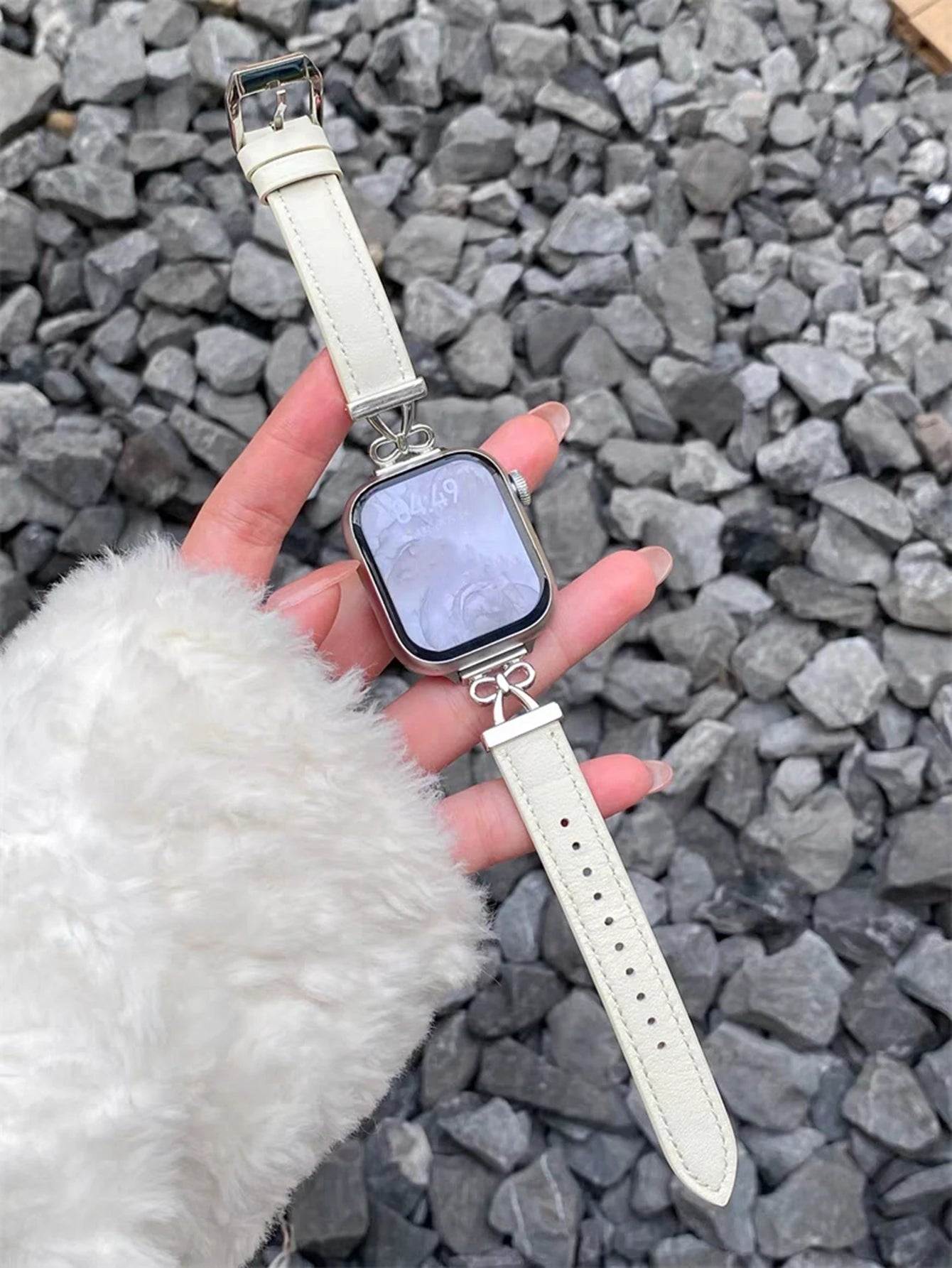 Leather loop Correa Apple Watch Band