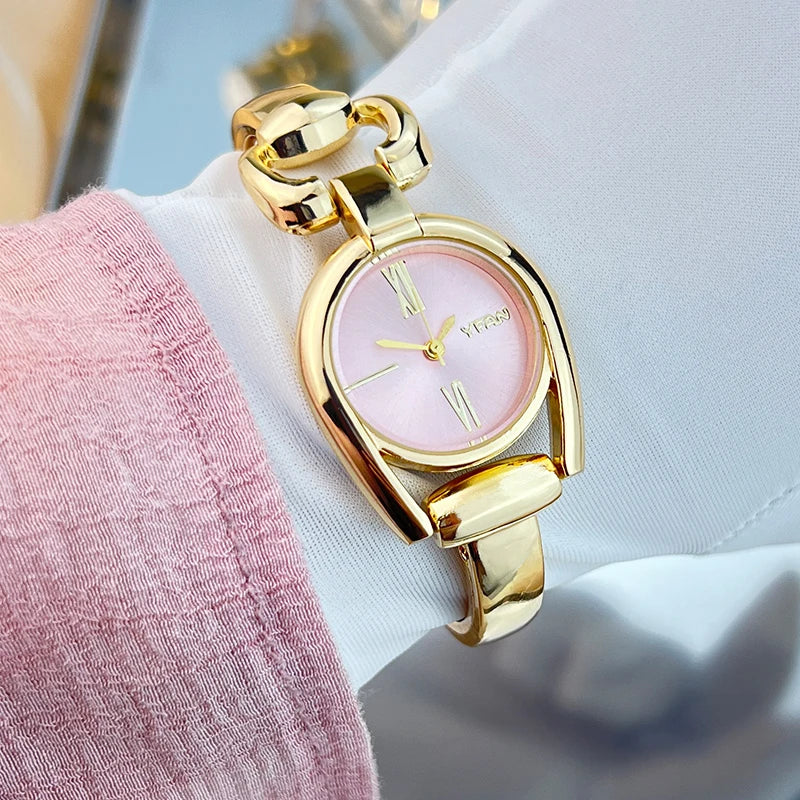 Retro Button Quartz Watch