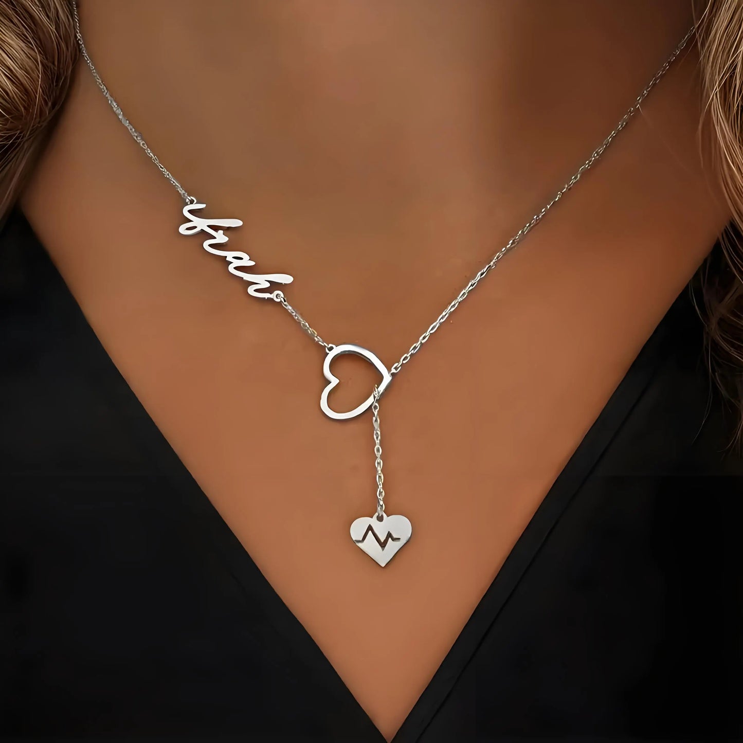 Liora Heart Name Necklace