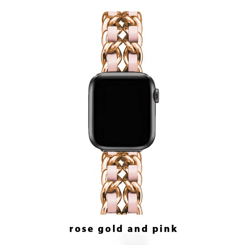 Aurora Link Apple Watch Band