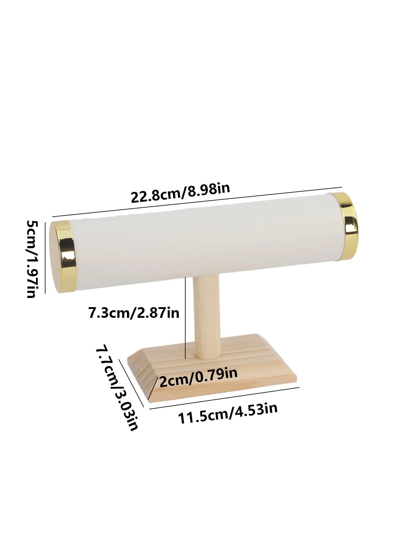 Aura Wood Jewelry Display Stand