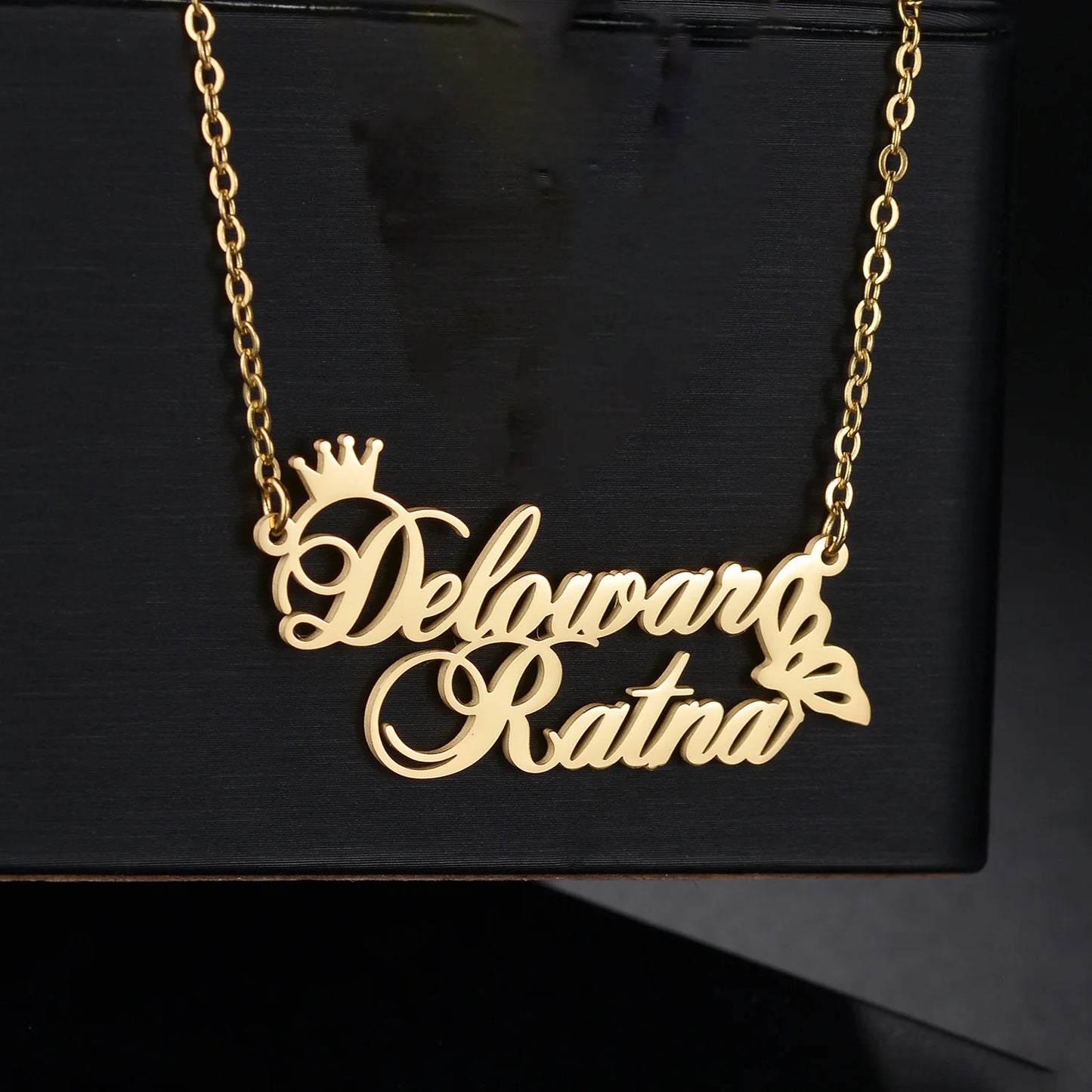 Euphoria Custom 2 Names Pendant Necklace