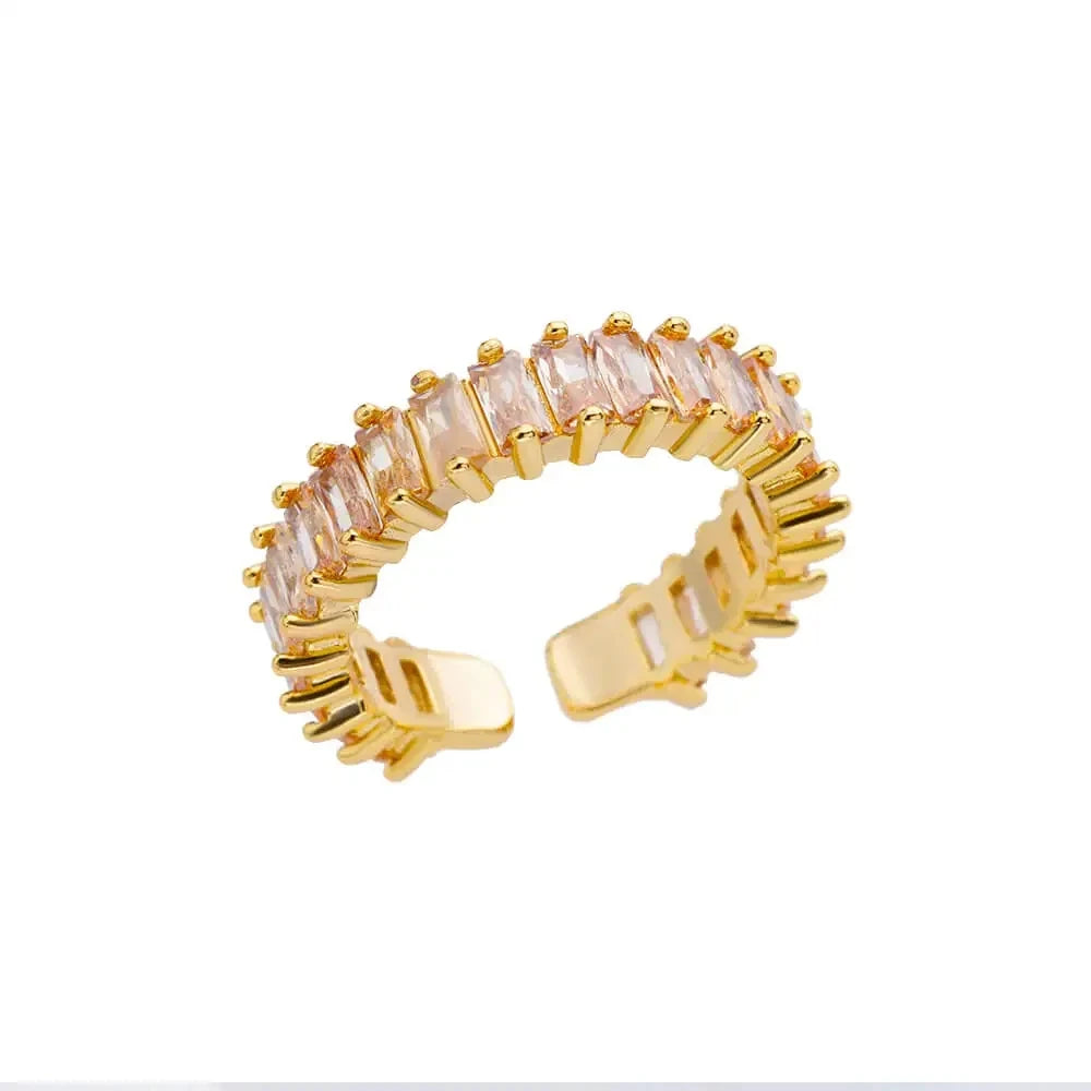 316L Gold Tone Statement Rings