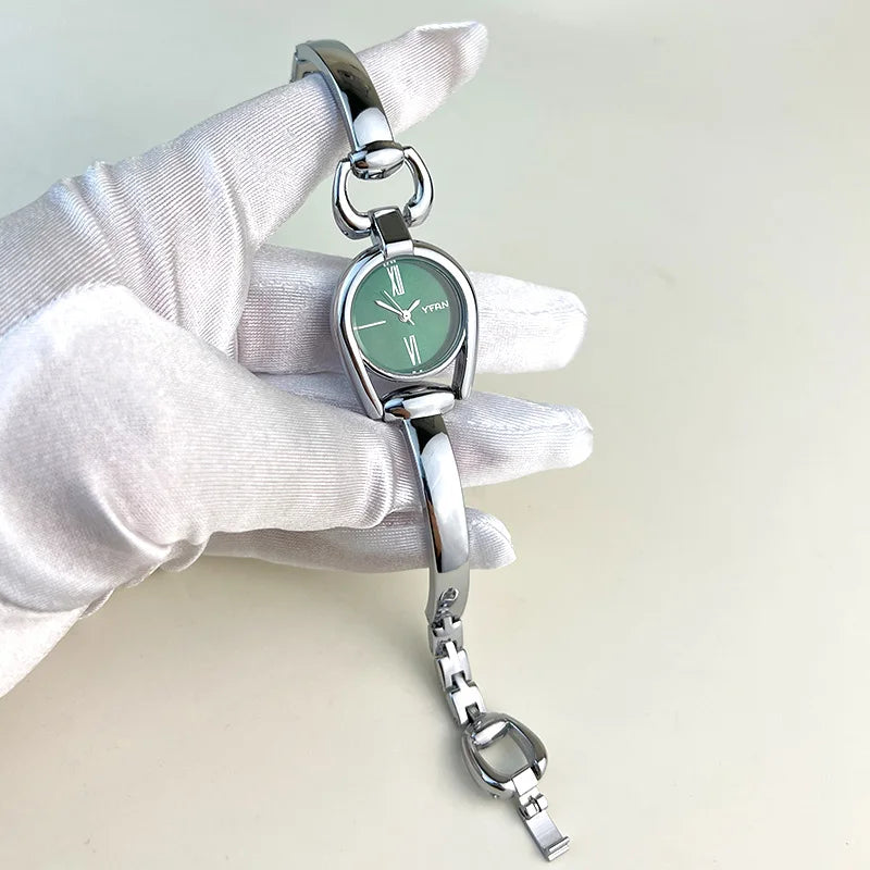 Retro Button Quartz Watch