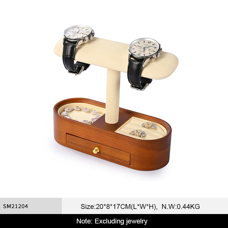 Orion Wood Watch & Jewelry Display Stand