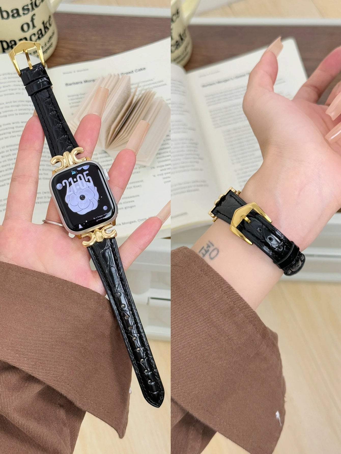 Leather loop Correa Apple Watch Band