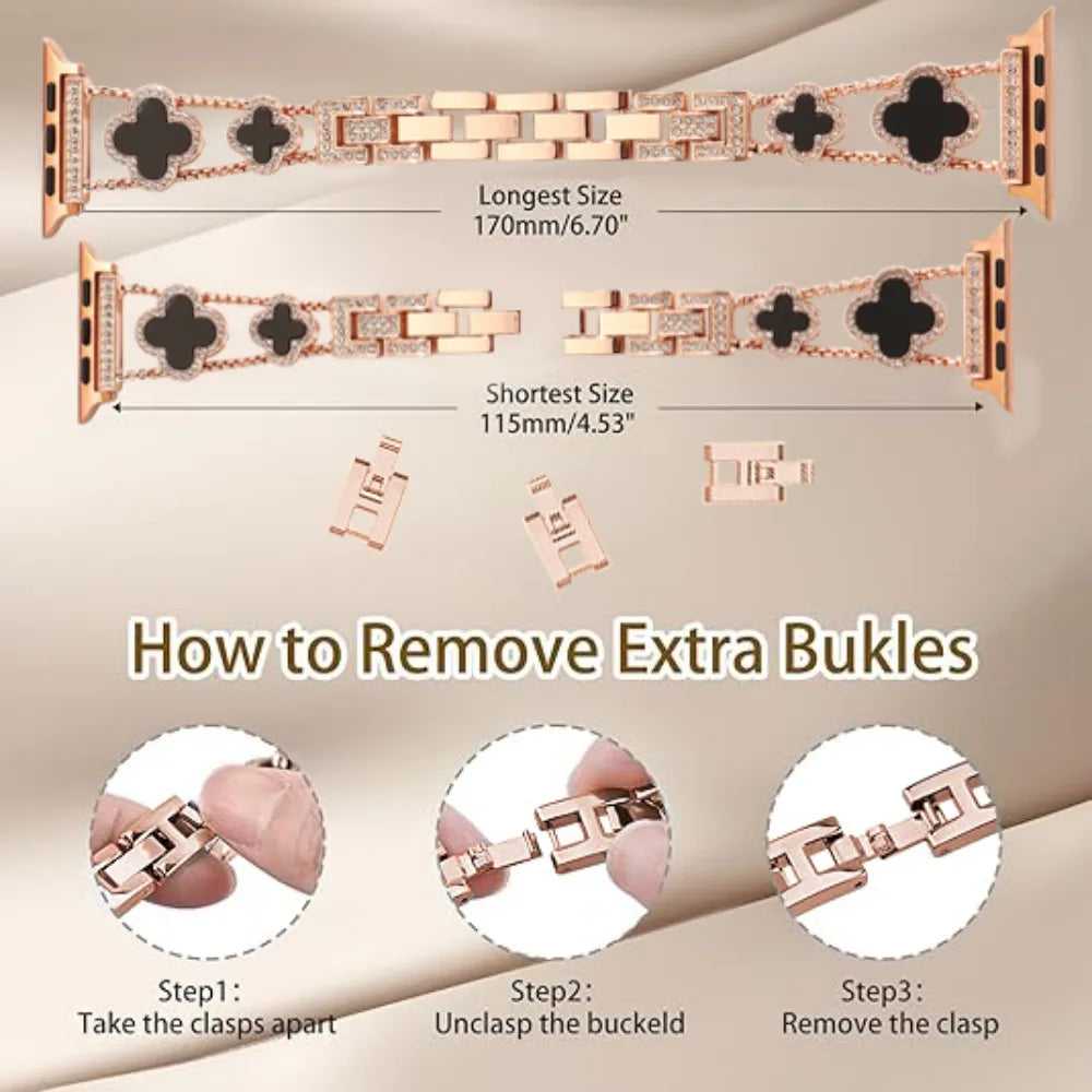 Celeste Clover Wand Band