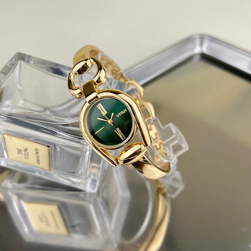 Retro Button Quartz Watch