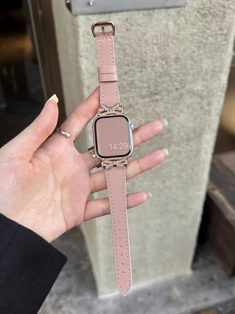 Leather loop Correa Apple Watch Band
