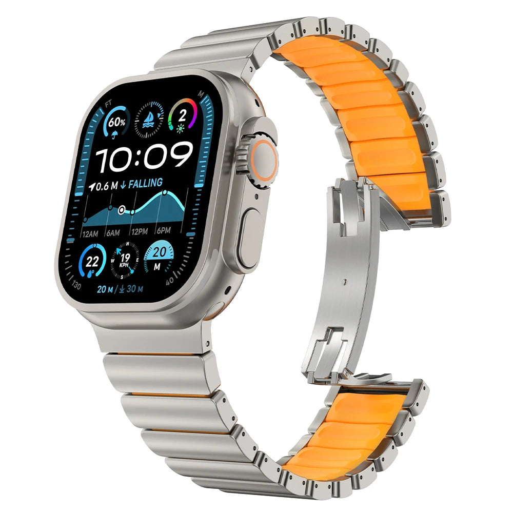 Titan Edge Magnetic Apple Watch Strap