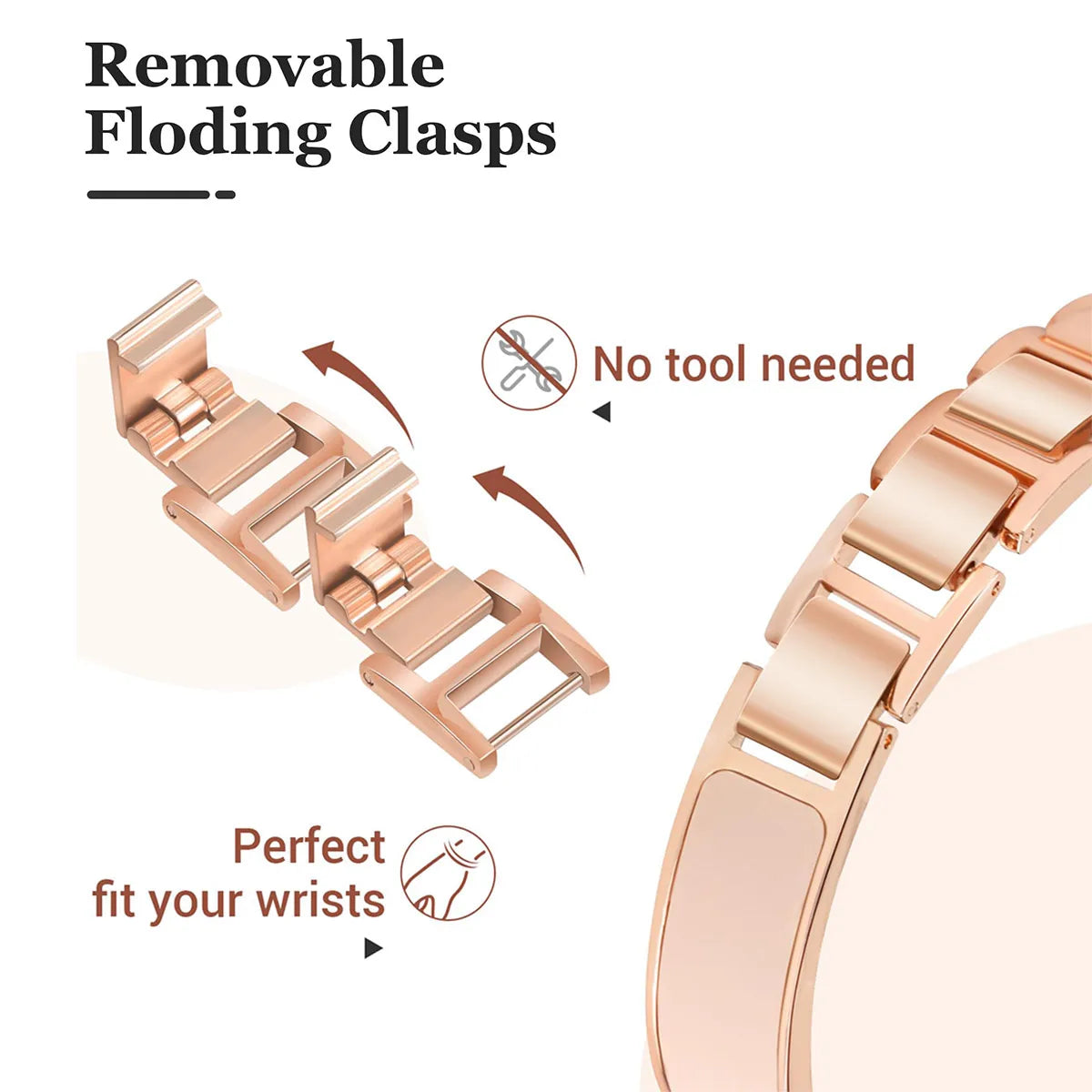 Classic & Modern Blend Apple Watch Bracelet Strap