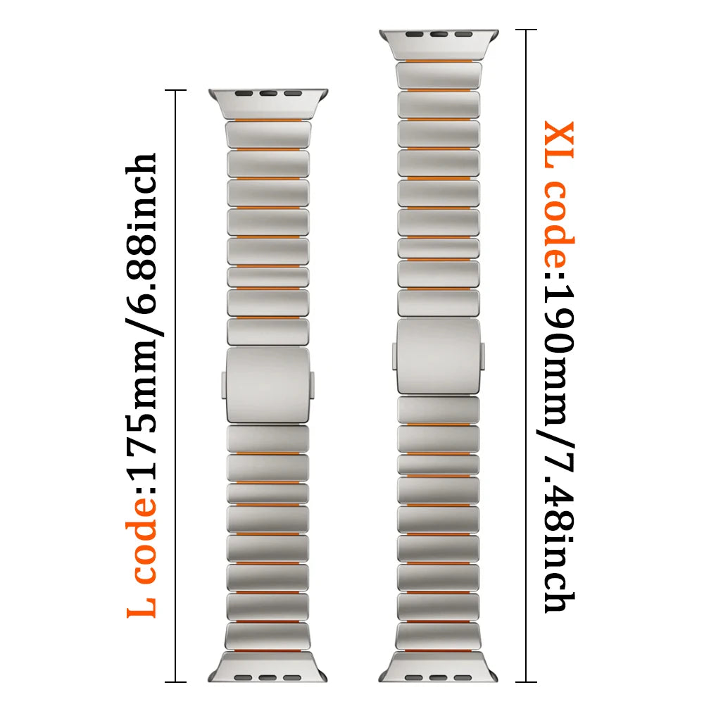 Titan Edge Magnetic Apple Watch Strap