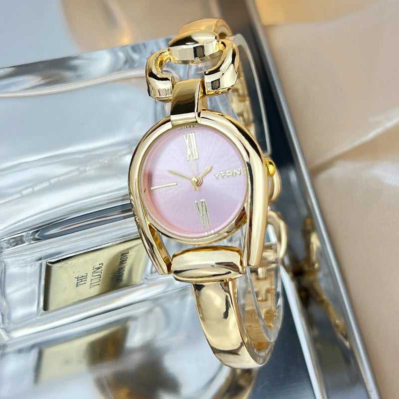 Retro Button Quartz Watch