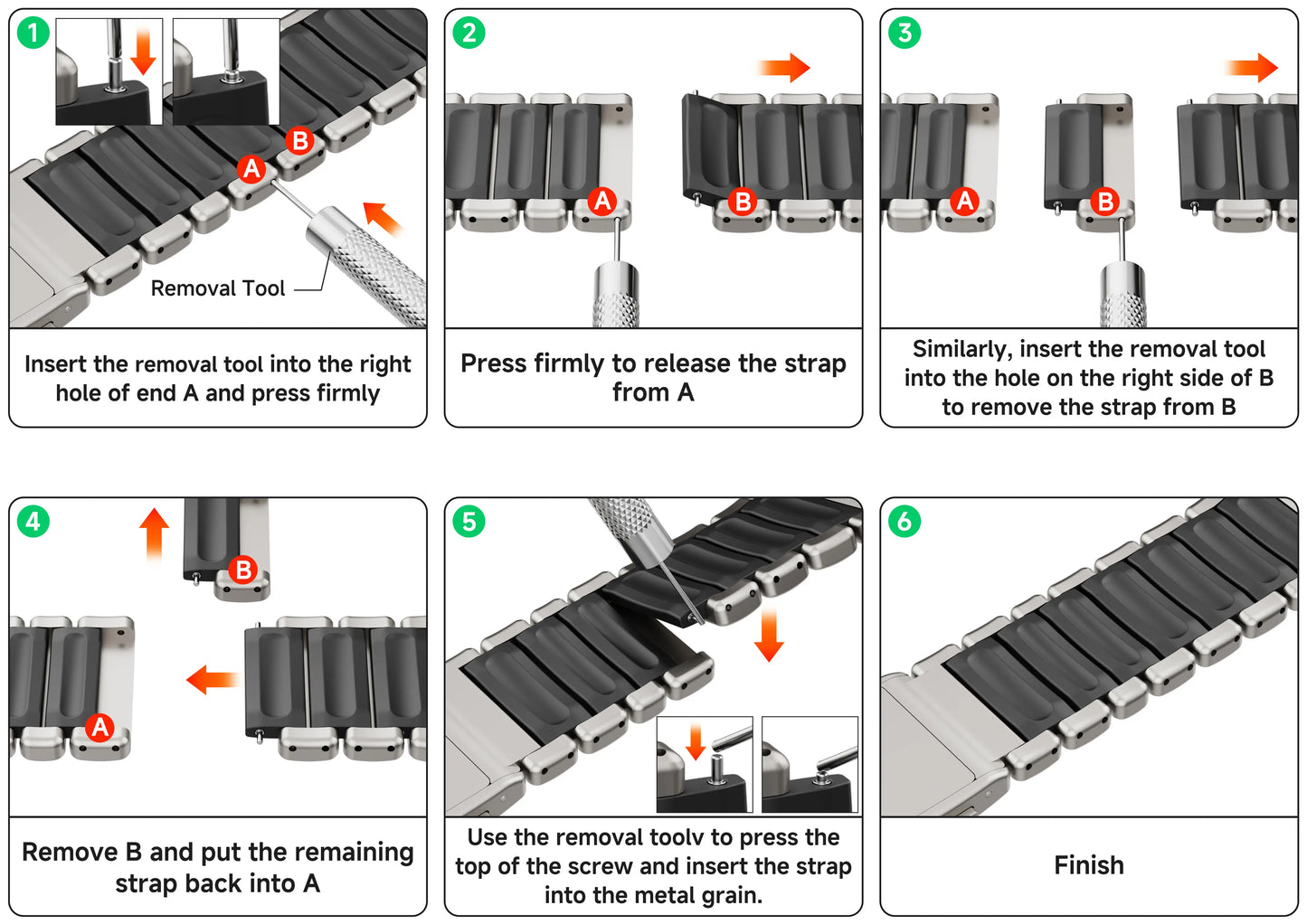 Titan Edge Magnetic Apple Watch Strap
