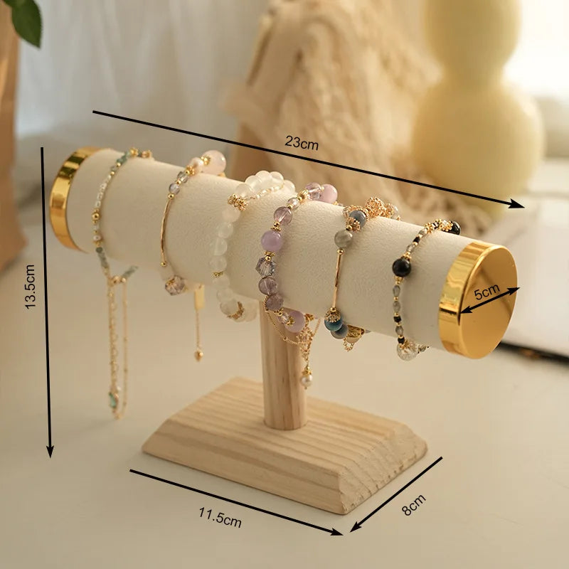 Aura Wood Jewelry Display Stand