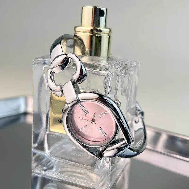 Retro Button Quartz Watch