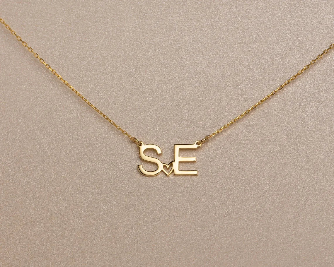 Heart Personalized Name Necklace
